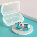 Reusable Silicone Earplugs with Three-Layer Noise Blocking and Contoured Fit All Vera Mart