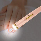 Electric Nail File and Buffer Kit with 5 Bits and Built-In Light, Cordless All Vera Mart