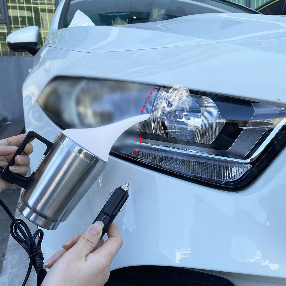Headlight Vapor Restoration System with Heat Activated Cup and Six Grade Sanding All Vera Mart