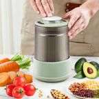 Electric Spice Grinder with Stainless Steel Chamber and Noise Reduction All Vera Mart
