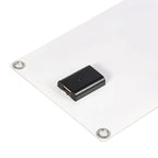 Portable Solar Panel Charger with Monocrystalline Cells and Hanging Hooks, 6W Output All Vera Mart