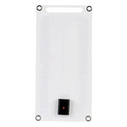 Portable Solar Panel Charger with Monocrystalline Cells and Hanging Hooks, 6W Output All Vera Mart