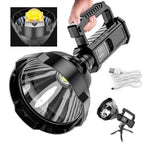 LED Flashlight with 1000m Beam and Tripod Mount, 90000 Lumens All Vera Mart