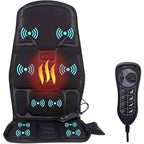 Massage Chair Pad with Eight Nodes and Heat Therapy, Neck and Back Coverage All Vera Mart