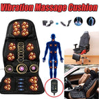 Massage Chair Pad with Eight Nodes and Heat Therapy, Neck and Back Coverage All Vera Mart