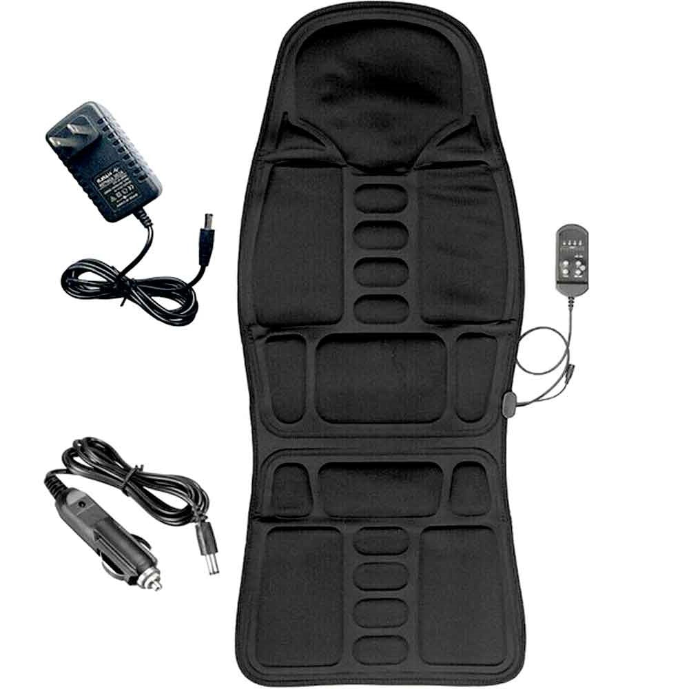 Massage Chair Pad with Eight Nodes and Heat Therapy, Neck and Back Coverage All Vera Mart