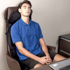 Massage Chair Pad with Eight Nodes and Heat Therapy, Neck and Back Coverage All Vera Mart