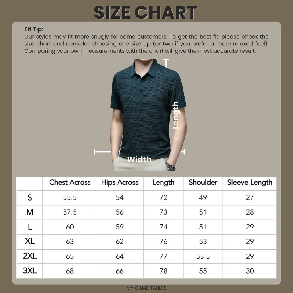 Tailored Polo Shirt with Structured Collar and Cotton Blend Knit, Machine Washable All Vera Mart