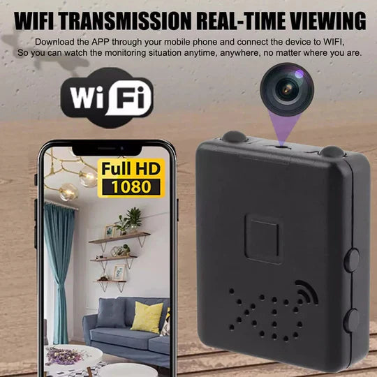 1080P Mini Surveillance Camera with Night Vision and Motion Detection All Vera Mart