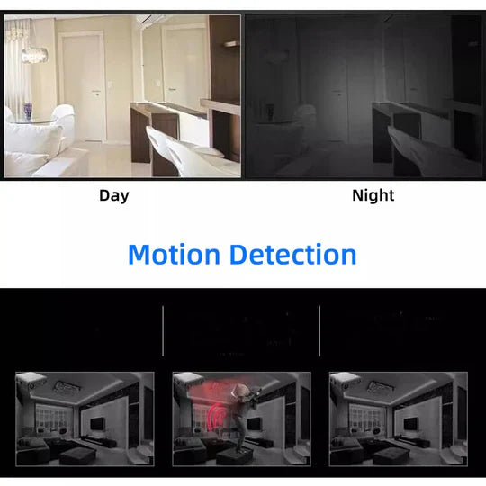 1080P Mini Surveillance Camera with Night Vision and Motion Detection All Vera Mart