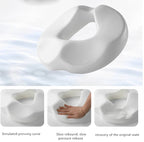 Ergonomic Seat Cushion with Tailbone Cutout and Memory Foam, 5-Zone Hip Support All Vera Mart