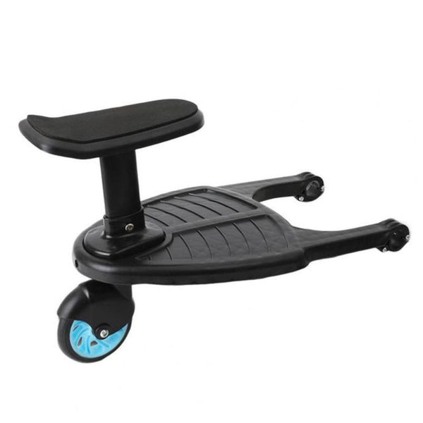 Stroller Rider Board with 360-Degree Swivel Wheel and Textured Grip Platform All Vera Mart