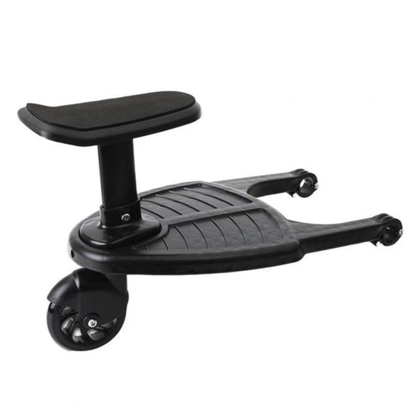 Stroller Rider Board with 360-Degree Swivel Wheel and Textured Grip Platform All Vera Mart