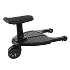Stroller Rider Board with 360-Degree Swivel Wheel and Textured Grip Platform All Vera Mart