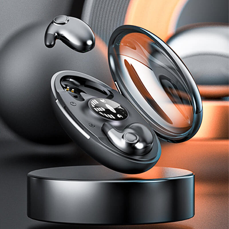 Wireless Sleep Earbuds with Noise Blocking and 24-Hour Playback, Ultra-Thin Design All Vera Mart