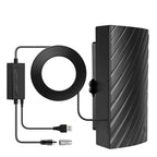 Indoor HDTV Antenna with 600 Mile Reception and Signal Amplifier for 4K Displays All Vera Mart