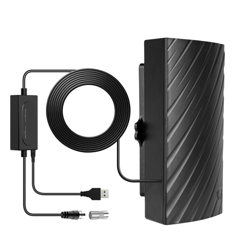 Indoor HDTV Antenna with 600 Mile Reception and Signal Amplifier for 4K Displays All Vera Mart
