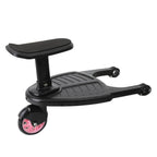 Stroller Rider Board with 360-Degree Swivel Wheel and Textured Grip Platform All Vera Mart