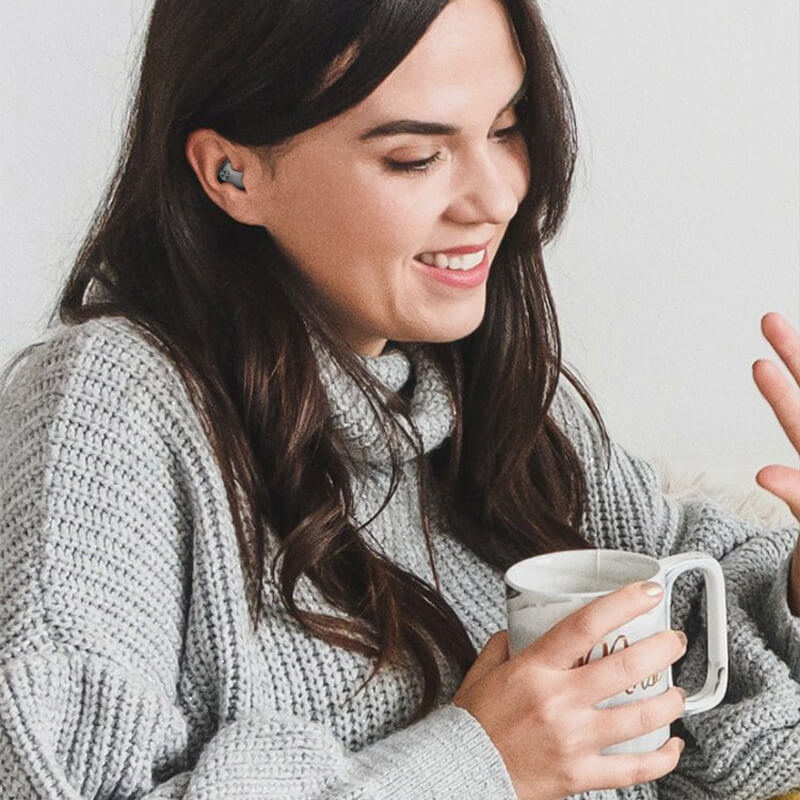 Wireless Sleep Earbuds with Noise Blocking and 24-Hour Playback, Ultra-Thin Design All Vera Mart