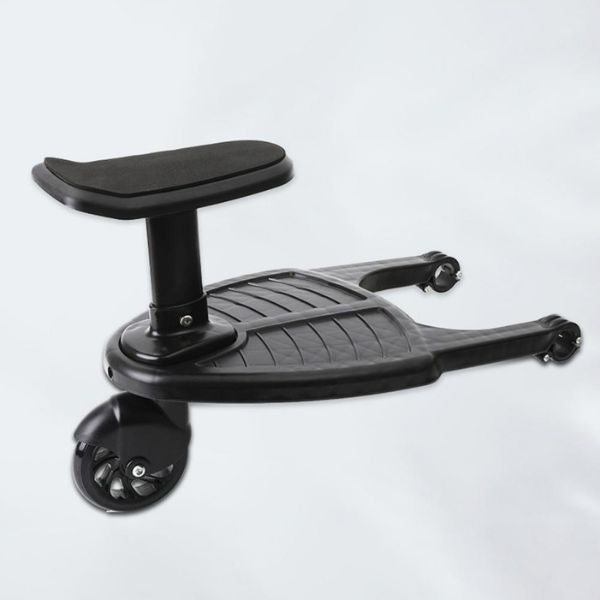 Stroller Rider Board with 360-Degree Swivel Wheel and Textured Grip Platform All Vera Mart