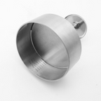 Burger Press with 5 Inch Stainless Steel Mold and Ergonomic Handle, Dishwasher Safe All Vera Mart