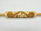 Nativity Scene Embossed Rolling Pin for Imprinting Cookies, Fondant, Salt Dough Ornaments and Pottery