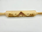 Nativity Scene Embossed Rolling Pin for Imprinting Cookies, Fondant, Salt Dough Ornaments and Pottery