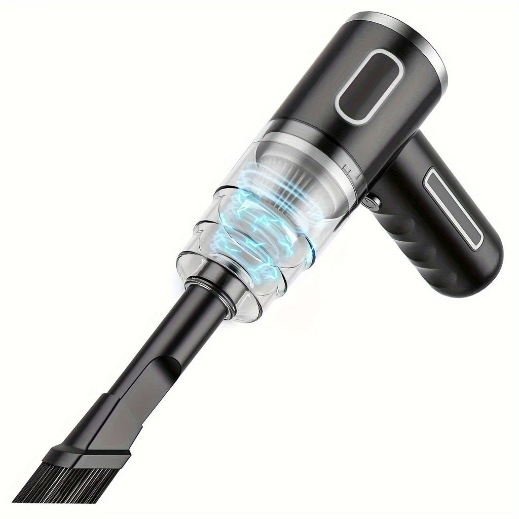 Handheld Vacuum Cleaner with USB Rechargeable Battery and Detachable Dust Chamber All Vera Mart