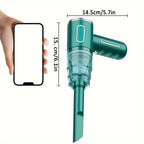 Handheld Vacuum Cleaner with USB Rechargeable Battery and Detachable Dust Chamber All Vera Mart