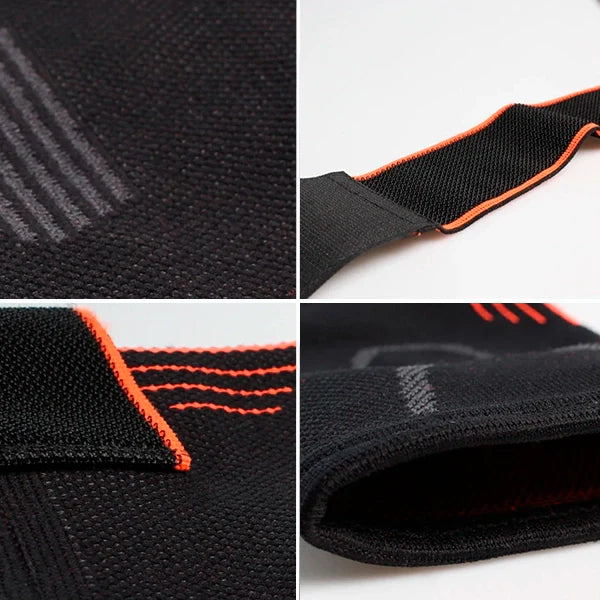 Adjustable Elbow Compression Sleeve with Breathable Fabric and Secure Strap All Vera Mart
