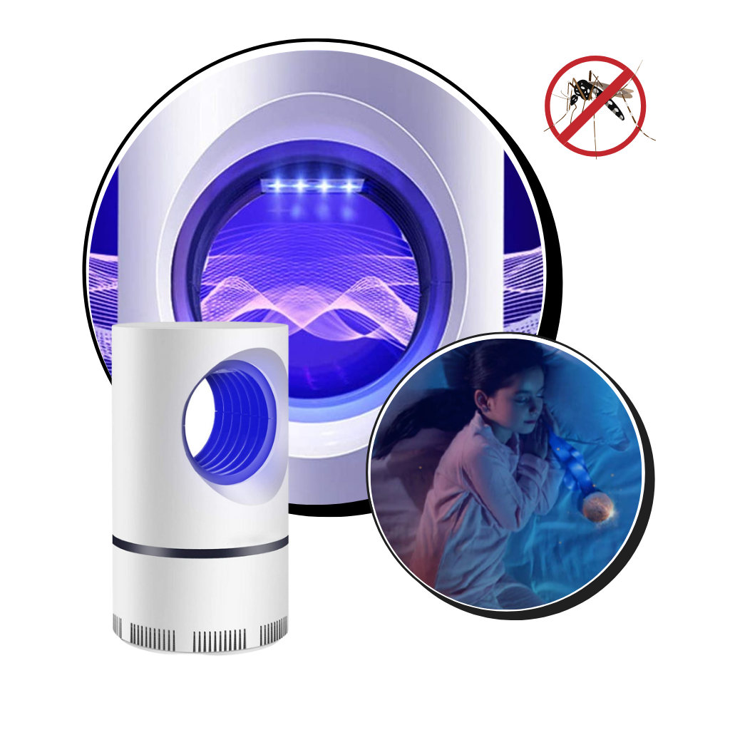 Mosquito Trap Lamp with Violet Light and Silent Fan Suction All Vera Mart