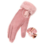 Rechargeable Heated Gloves with 5000mAh Battery and Touchscreen Tips, Water-Resistant All Vera Mart