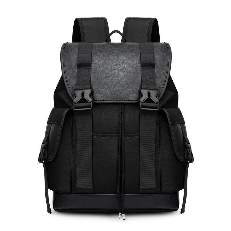 Drawstring Backpack with Contoured Shoulder Padding and Interior Compartments, Moisture Repelling All Vera Mart