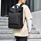 Rain-Resistant Commuter Backpack with Laptop Section and Padded Shoulder Straps All Vera Mart