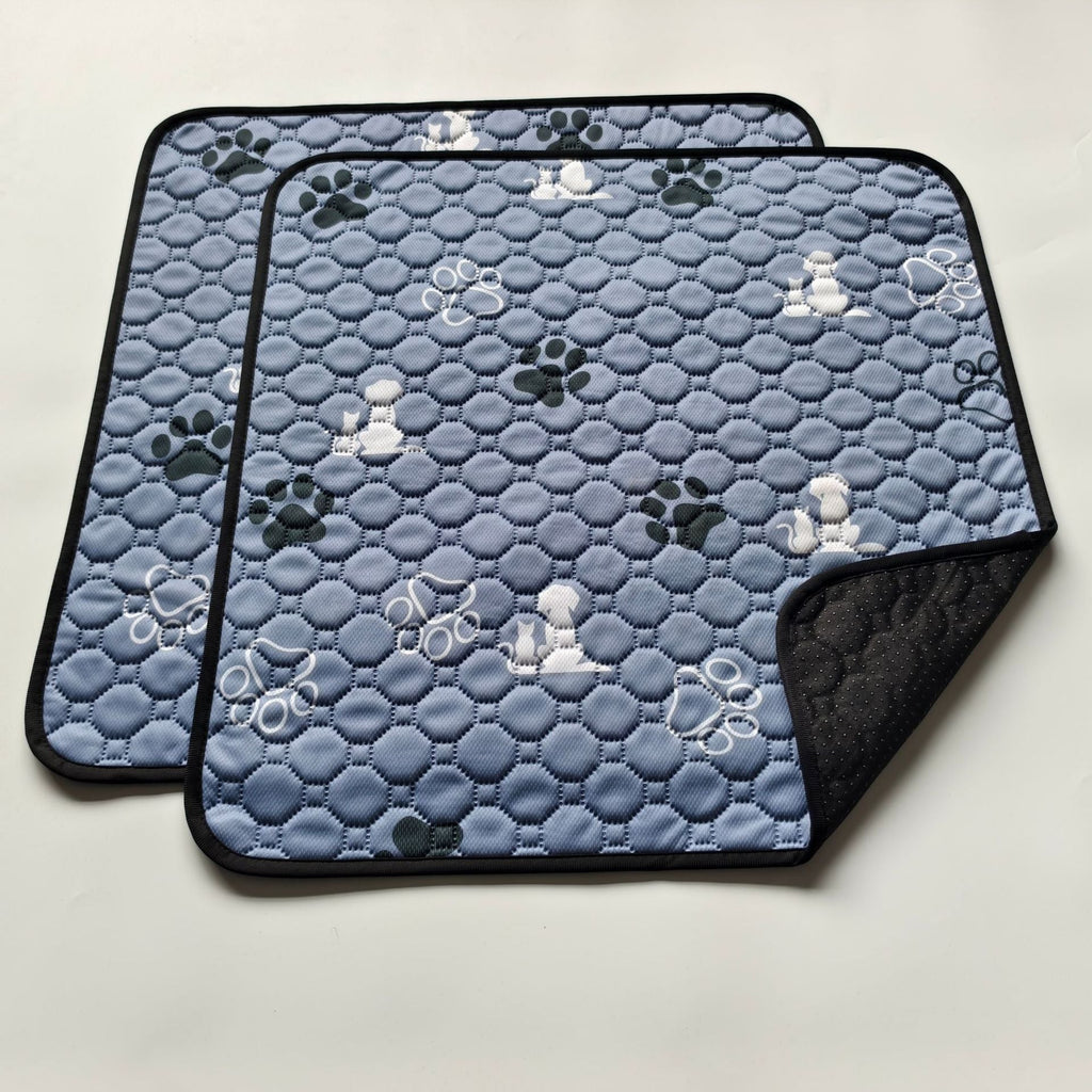 Quilted Pet Mat with Non Slip Base and Machine Washable Design All Vera Mart