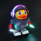 Musical Dancing Duck with Astronaut Costume and Built-In Melodies for Toddlers All Vera Mart