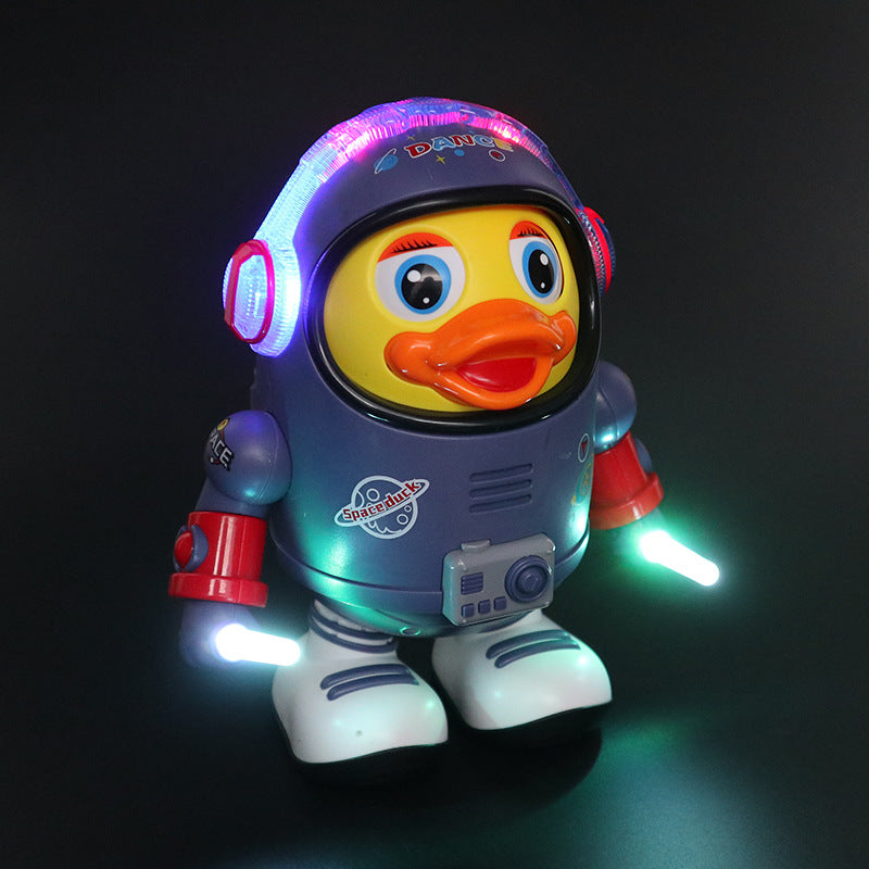 Musical Dancing Duck with Astronaut Costume and Built-In Melodies for Toddlers All Vera Mart