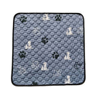 Quilted Pet Mat with Non Slip Base and Machine Washable Design All Vera Mart
