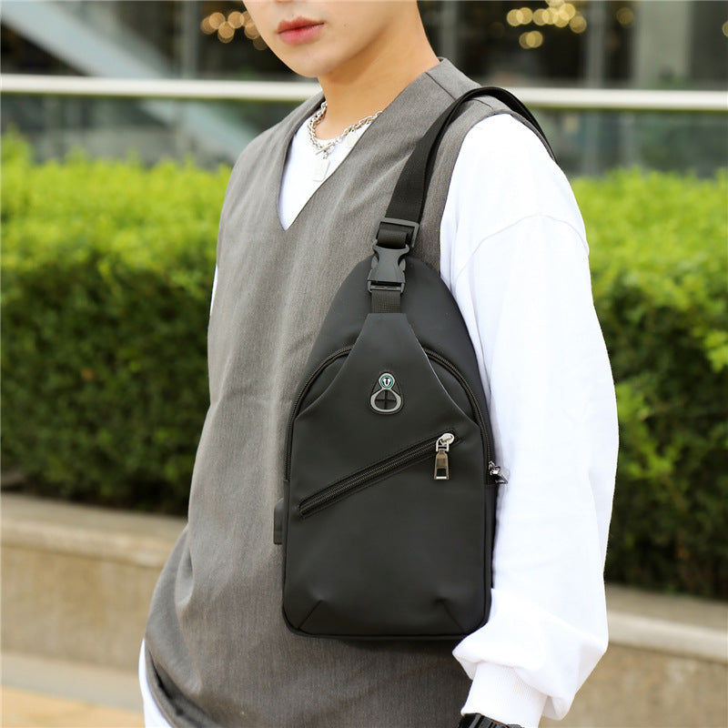 Sling Bag with Water Resistant Exterior and Multiple Interior Pockets All Vera Mart