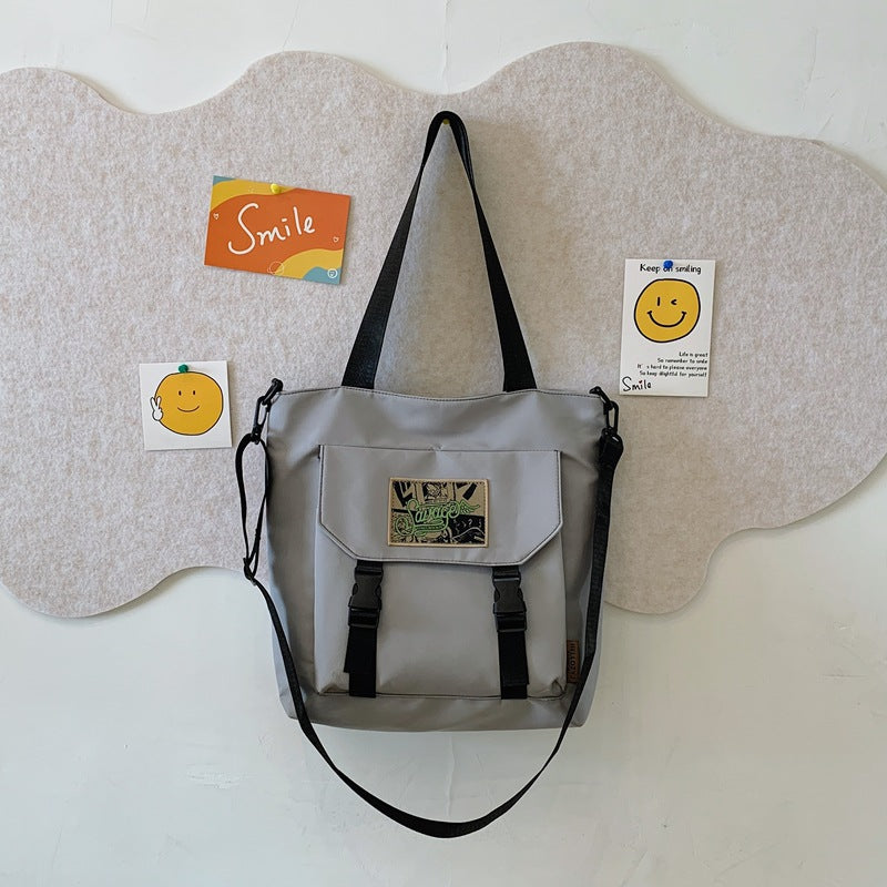 Convertible Shoulder and Crossbody Bag with Multiple Compartments and Zippered Closure All Vera Mart