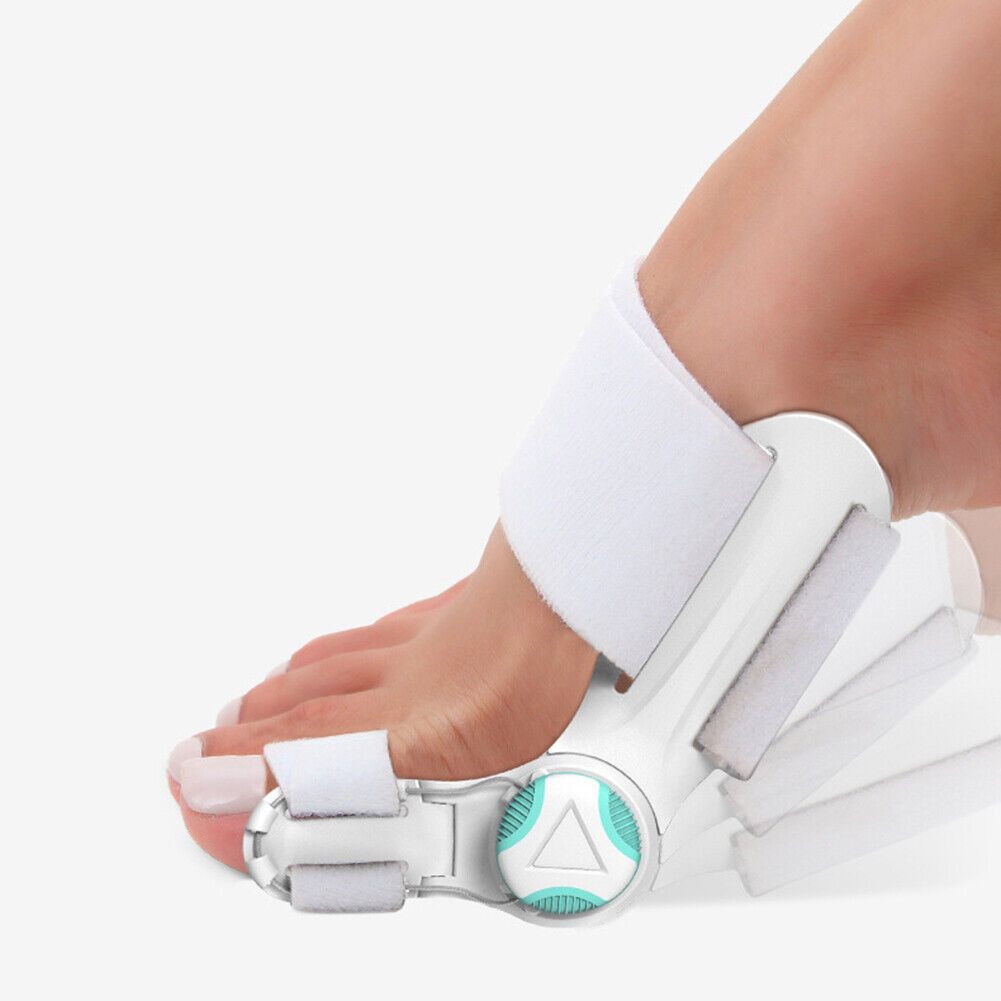 Adjustable Bunion Corrector with 180-Degree Rotating Hinge and Wide Securing Straps All Vera Mart