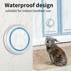 Pet Door Bell System with Touch Sensitive Button and 1000ft Wireless Range All Vera Mart