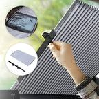 Foldable Car Sunshade with Front and Side Window Coverage All Vera Mart