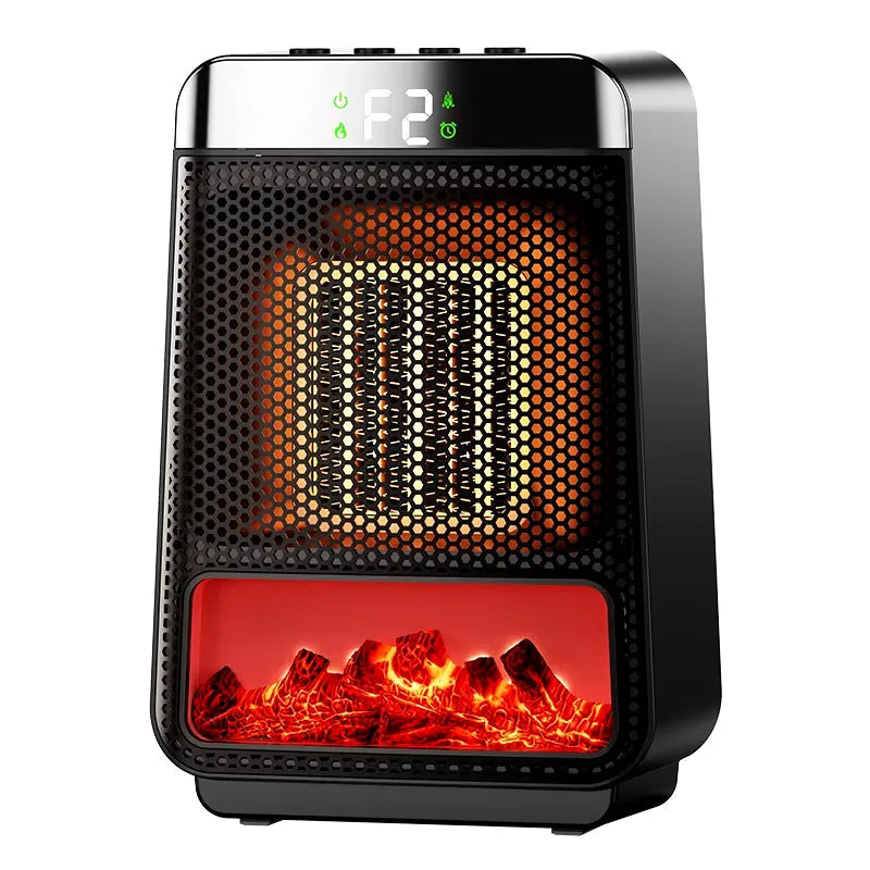 Ceramic Wall Outlet Heater with 3-Second Warmup and Adjustable Settings All Vera Mart