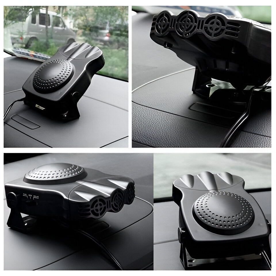 Portable Car Heater with Three Adjustable Vents and Dual Heating Cooling Modes All Vera Mart