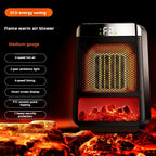 Ceramic Wall Outlet Heater with 3-Second Warmup and Adjustable Settings All Vera Mart