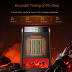 Ceramic Wall Outlet Heater with 3-Second Warmup and Adjustable Settings All Vera Mart