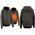 Electric Heated Hoodie with 7-Hour Battery and Motorcycle Connection All Vera Mart
