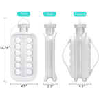 Spherical Ice Maker Bottle with Airtight Seal and Dishwasher Safe Design All Vera Mart