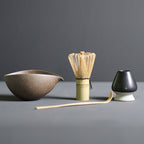 Matcha Whisk Set with Ceramic Bowl and Bamboo Whisk, Wooden Spoon All Vera Mart